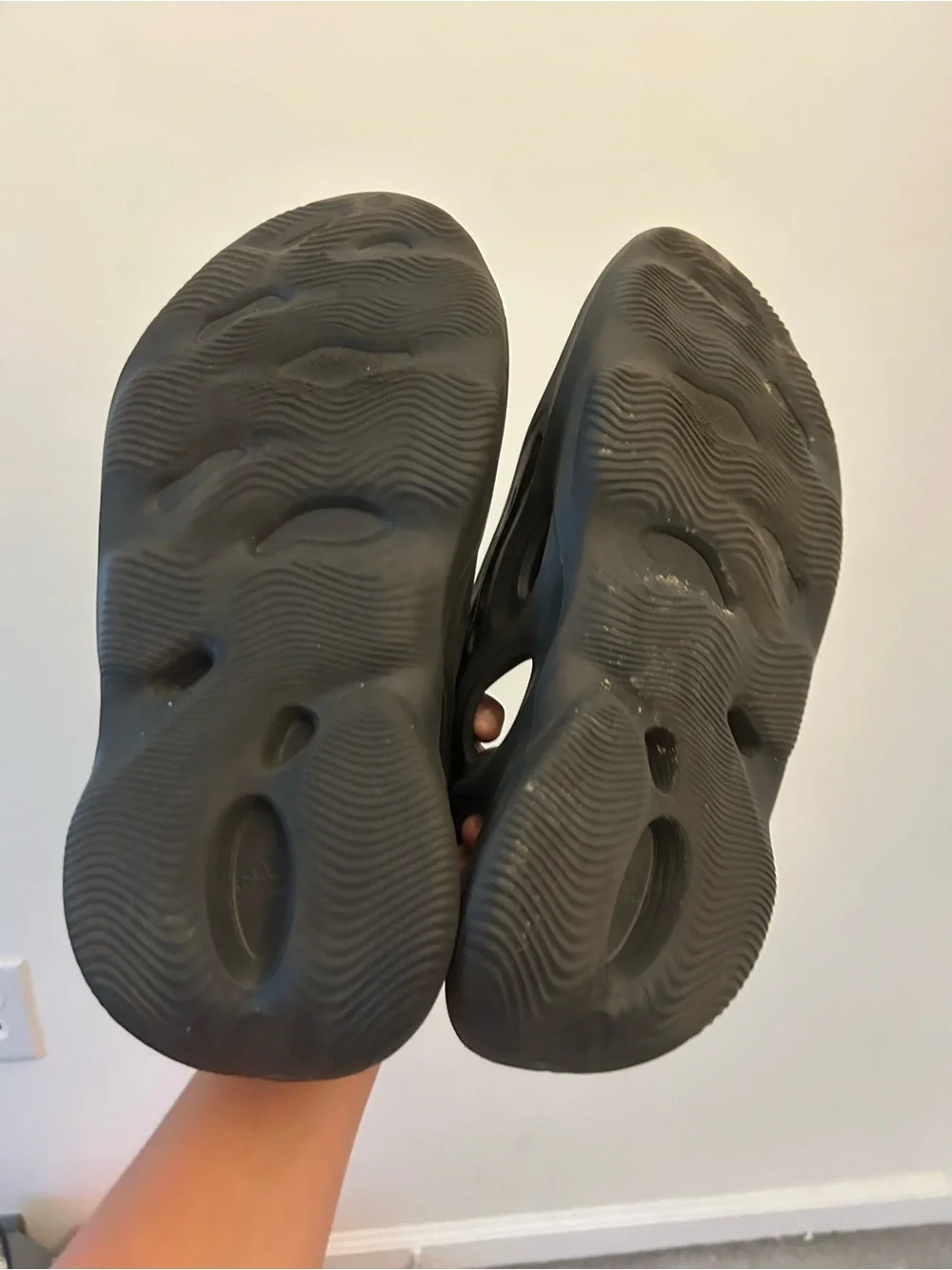 Adidas Black Yeezy Men’s Foam Runners